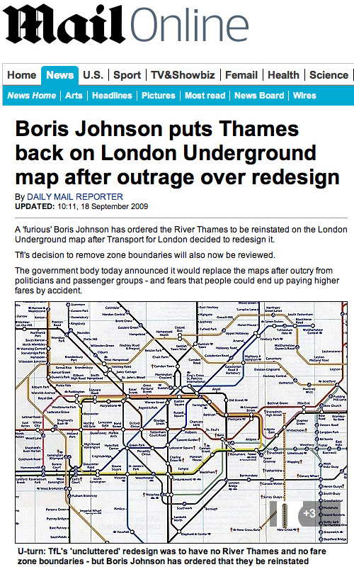 Daily Mail Thames article