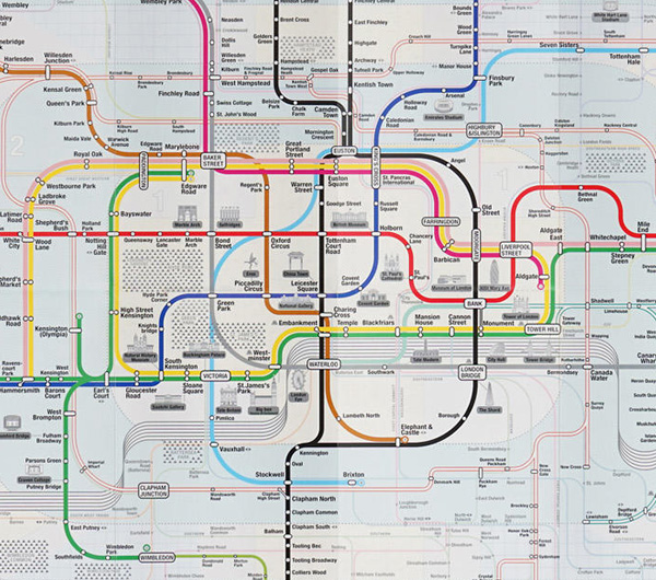 Alternative Tube Map