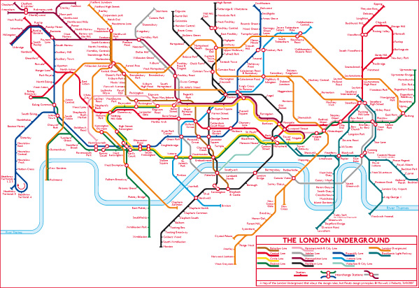 Cranky Tube Map