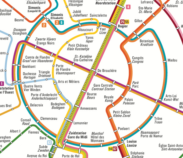 Brussels Circles Map Thumb