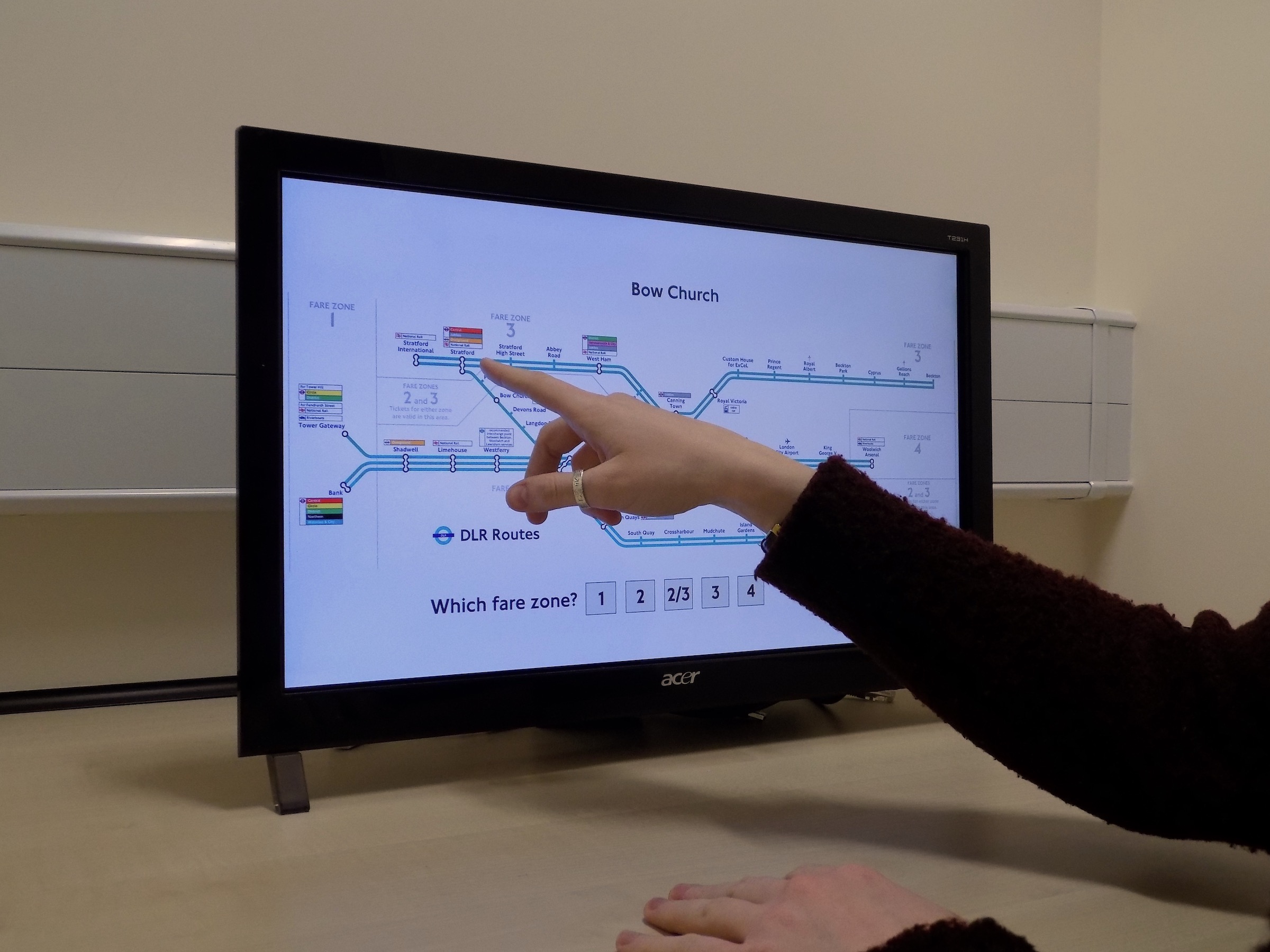 Touch Screen Experiment