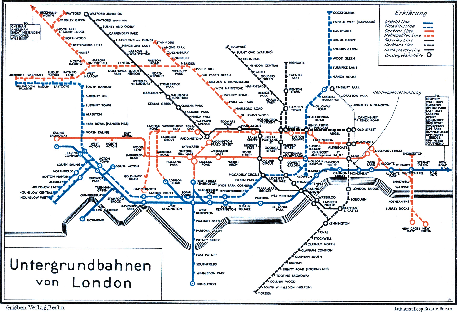 Berlin curvilinear map